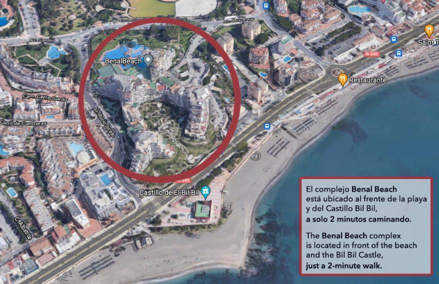 Benal Ii, Estudio Con Parque Acuatico Y Vistas Al Mar. Benalmadena