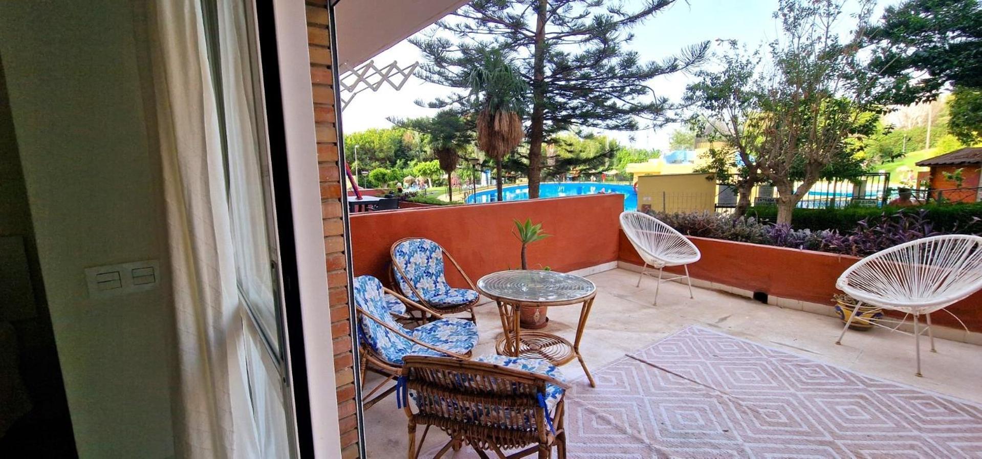 With Large Sunny Terrace *